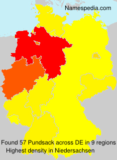 Surname Pundsack in Germany Surname Pundsack in Germany