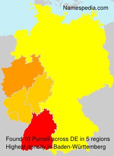 Surname Purcell in Germany Surname Purcell in Germany