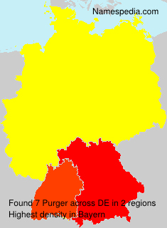 Surname Purger in Germany Surname Purger in Germany