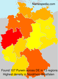 Surname Purwin in Germany Surname Purwin in Germany