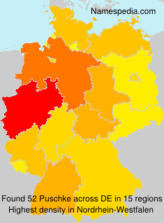 Surname Puschke in Germany Surname Puschke in Germany