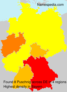 Surname Puschnig in Germany Surname Puschnig in Germany