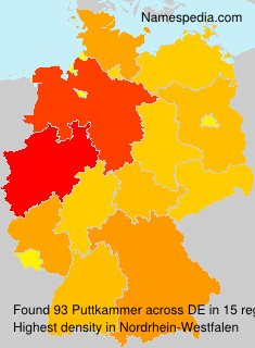 Surname Puttkammer in Germany Surname Puttkammer in Germany