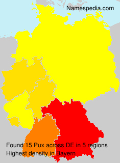 Surname Pux in Germany Surname Pux in Germany