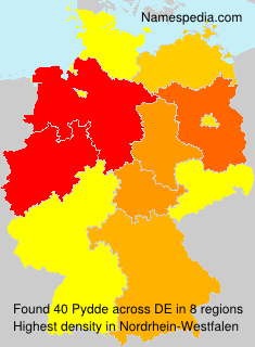 Surname Pydde in Germany Surname Pydde in Germany