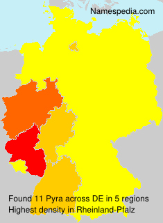 Surname Pyra in Germany Surname Pyra in Germany
