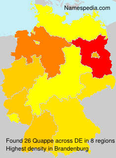 Surname Quappe in Germany Surname Quappe in Germany