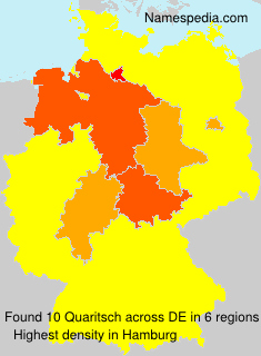 Surname Quaritsch in Germany Surname Quaritsch in Germany