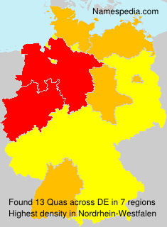 Surname Quas in Germany Surname Quas in Germany