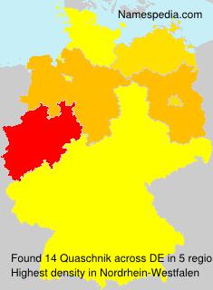 Surname Quaschnik in Germany Surname Quaschnik in Germany