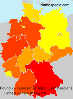 Surname Queisser in Germany Surname Queisser in Germany