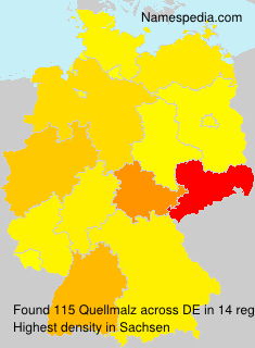 Surname Quellmalz in Germany Surname Quellmalz in Germany