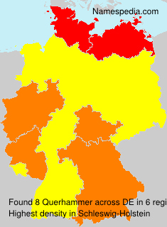 Surname Querhammer in Germany Surname Querhammer in Germany