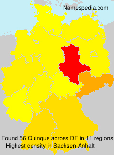 Surname Quinque in Germany Surname Quinque in Germany