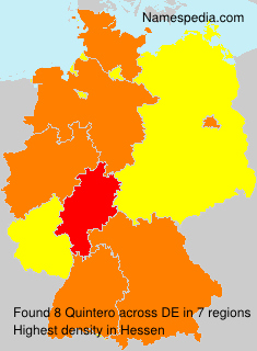Surname Quintero in Germany Surname Quintero in Germany