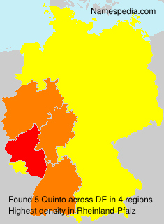 Surname Quinto in Germany Surname Quinto in Germany