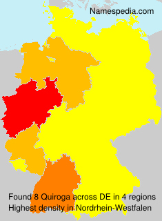 Surname Quiroga in Germany Surname Quiroga in Germany