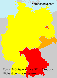 Surname Quispe in Germany Surname Quispe in Germany