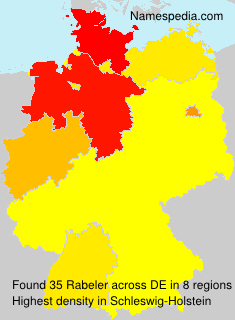 Surname Rabeler in Germany Surname Rabeler in Germany