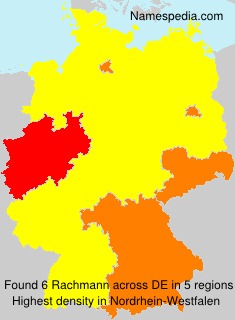 Surname Rachmann in Germany Surname Rachmann in Germany