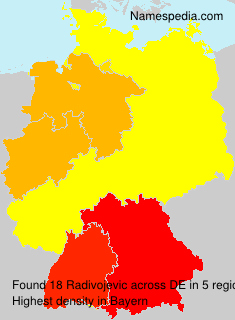 Surname Radivojevic in Germany Surname Radivojevic in Germany