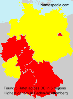 Surname Rafet in Germany Surname Rafet in Germany