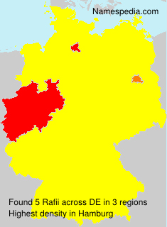Surname Rafii in Germany Surname Rafii in Germany