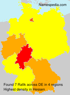 Surname Rafik in Germany Surname Rafik in Germany