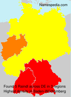 Surname Raindl in Germany Surname Raindl in Germany