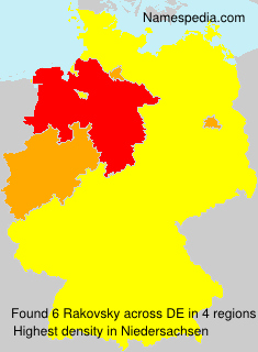 Surname Rakovsky in Germany Surname Rakovsky in Germany