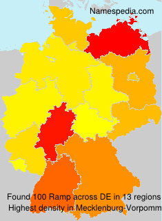 Surname Ramp in Germany Surname Ramp in Germany