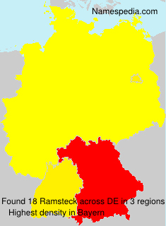 Surname Ramsteck in Germany
