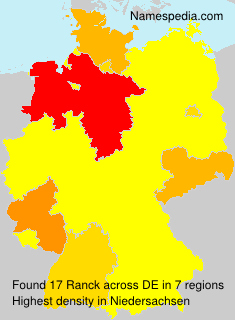 Surname Ranck in Germany Surname Ranck in Germany