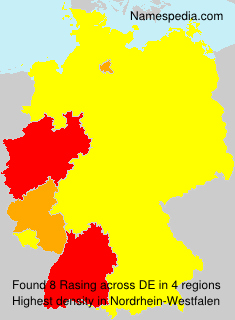 Surname Rasing in Germany Surname Rasing in Germany