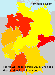 Surname Rassel in Germany Surname Rassel in Germany