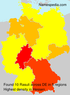 Surname Rasuli in Germany Surname Rasuli in Germany