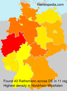 Surname Rathsmann in Germany Surname Rathsmann in Germany