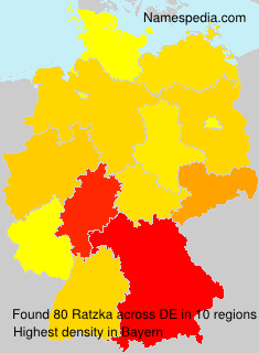 Surname Ratzka in Germany Surname Ratzka in Germany