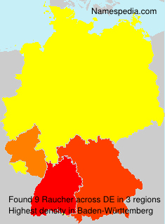 Surname Raucher in Germany Surname Raucher in Germany