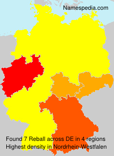 Surname Reball in Germany Surname Reball in Germany