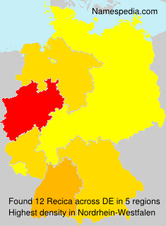 Surname Recica in Germany Surname Recica in Germany