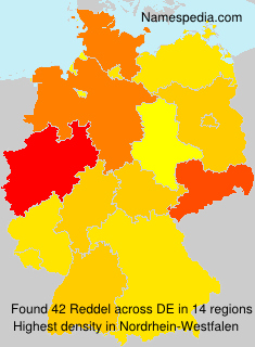 Surname Reddel in Germany Surname Reddel in Germany