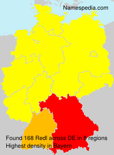 Surname Redl in Germany Surname Redl in Germany