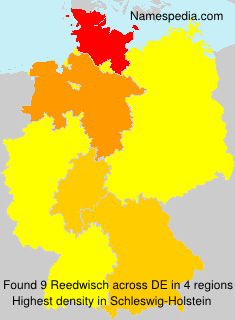 Surname Reedwisch in Germany Surname Reedwisch in Germany