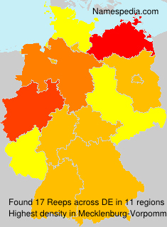 Surname Reeps in Germany Surname Reeps in Germany