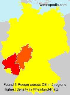 Surname Reeser in Germany Surname Reeser in Germany