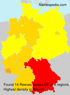 Surname Reeves in Germany Surname Reeves in Germany