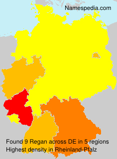 Surname Regan in Germany Surname Regan in Germany