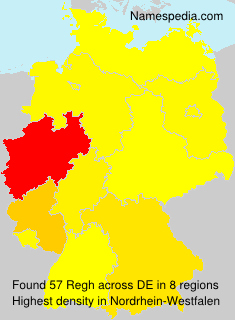 Surname Regh in Germany Surname Regh in Germany