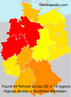 Surname Rehmet in Germany Surname Rehmet in Germany